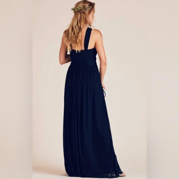 Birdy Grey KIKO DRESS MESH NAVY XL NEW NWT WEDDING BRIDESMAID - Picture 2 of 6